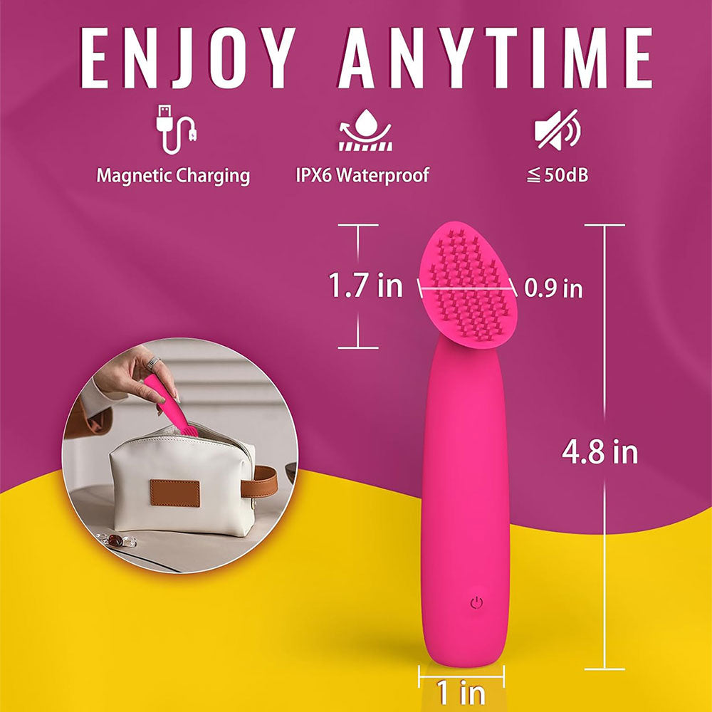 Vibrating Brush Magic Wand — Couple Sex Toys for Teasing and Foreplay