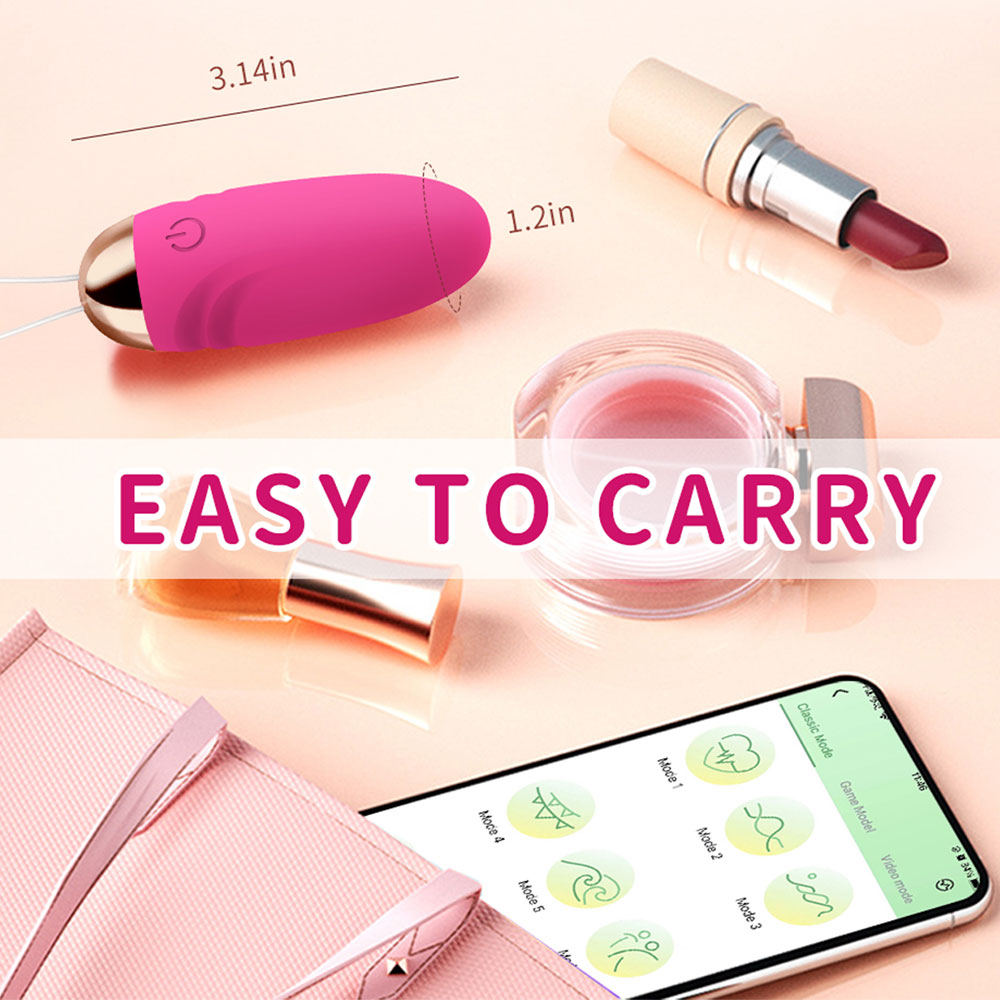 Strap On Bullet Vibrator - Insertable Remote-Controlled Sex Toys