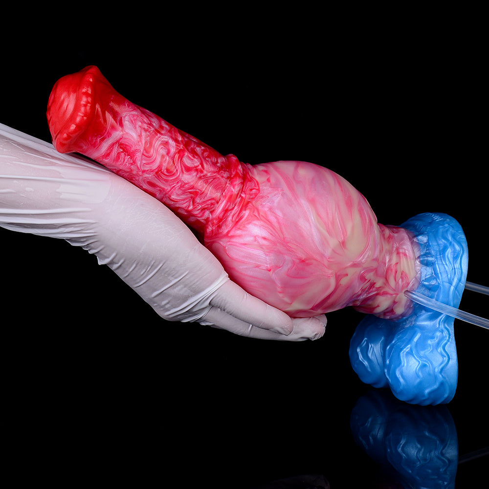 Consolador inflable con correa que rocía agua: diseño innovador y una experiencia impactante