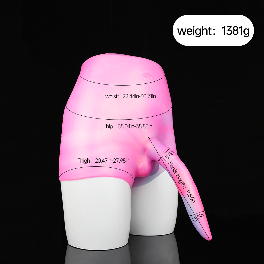 Fantasy Lesbian Strap On Dildo - Silicone High Waist Panties Women Sexual Toy