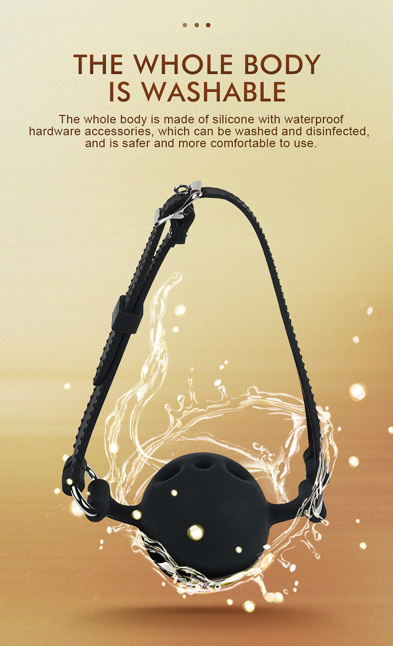 Ultimate Bondage Ball Gag – BDSM Important Accessories of Sex Toys for Women!