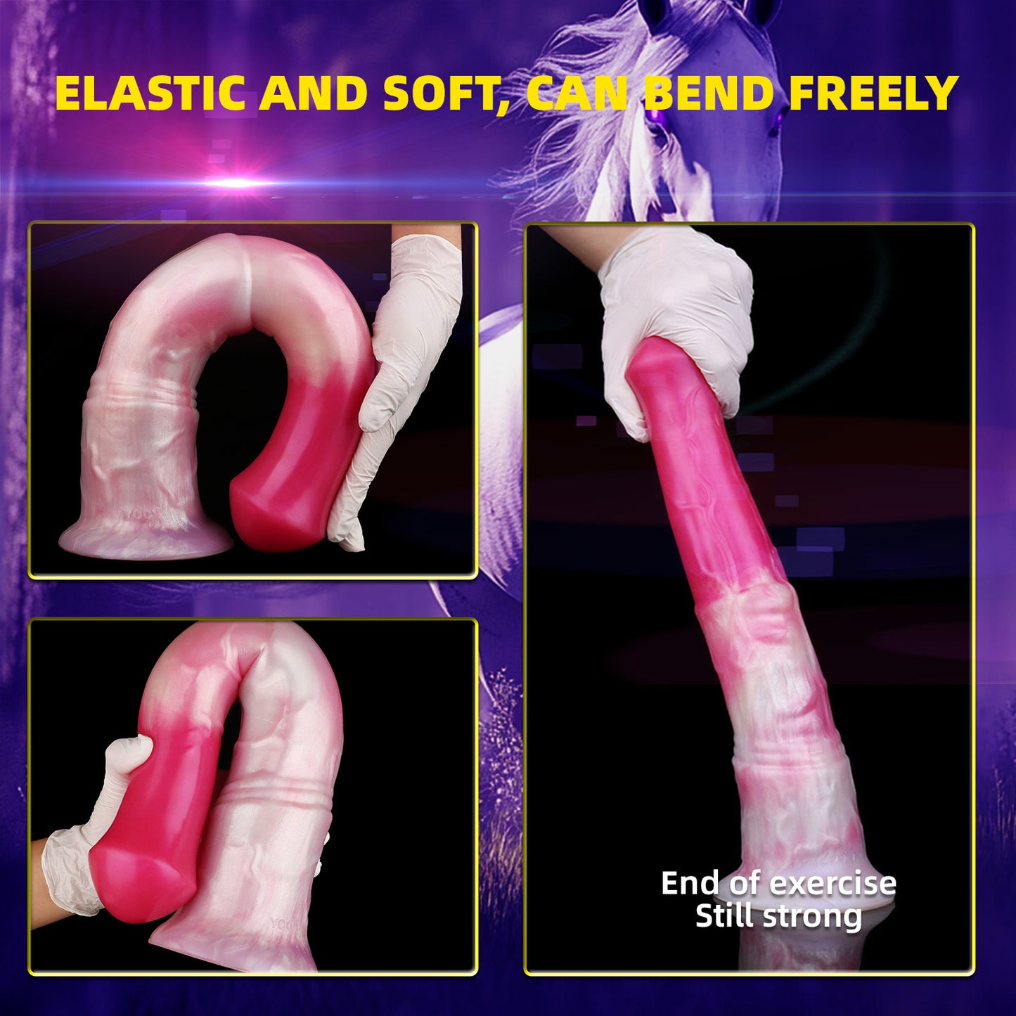 Classic Realistic Strap-On Stallion Dildo – Authentic Tactile Experience with Ergonomic Design