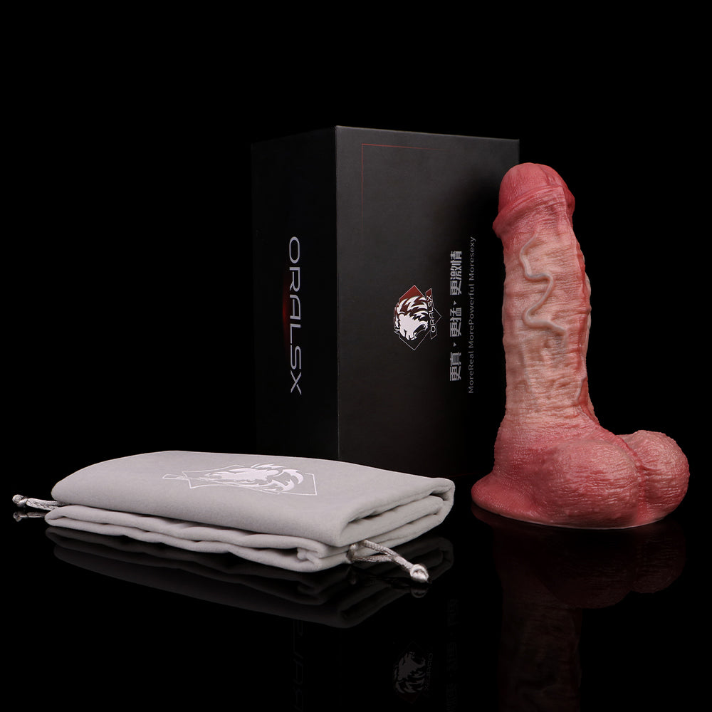 Base-Filled Realistic Anal Dildo - Pleasure-Oriented Sex Toys