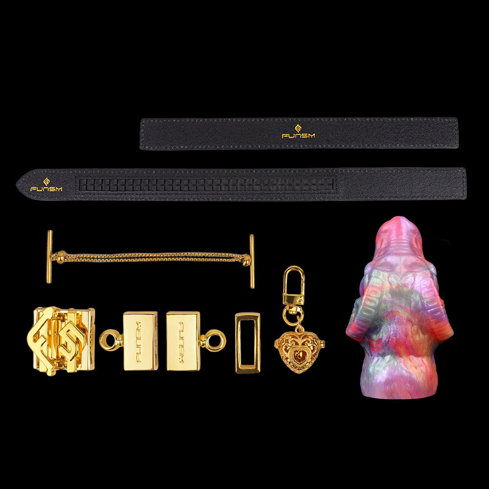 Vertical Silicone Ball Gag Bondage Kit – Extreme Restraints BDSM Kinky Sex Toys