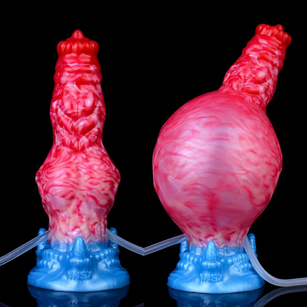 Portable Squirting Inflating Anal Dildo — Compact and Powerful Female Sex Toy