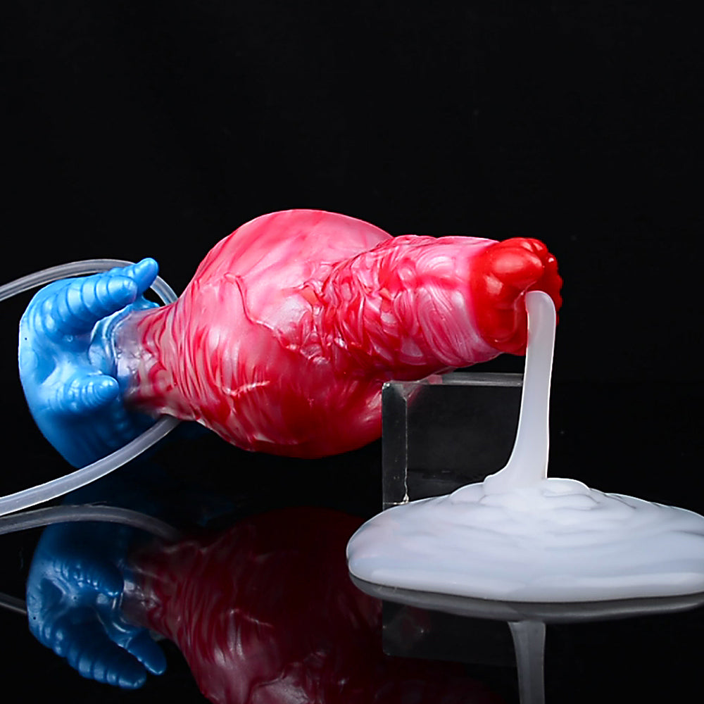 Portable Squirting Inflating Anal Dildo — Compact and Powerful Female Sex Toy