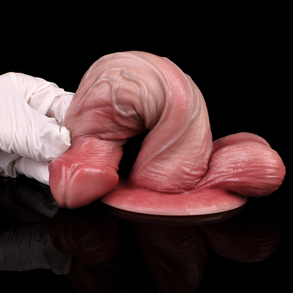 5-Inch Realistic Silicone Dildo — Dual-Layer Construction for Intense Vaginal Pleasure
