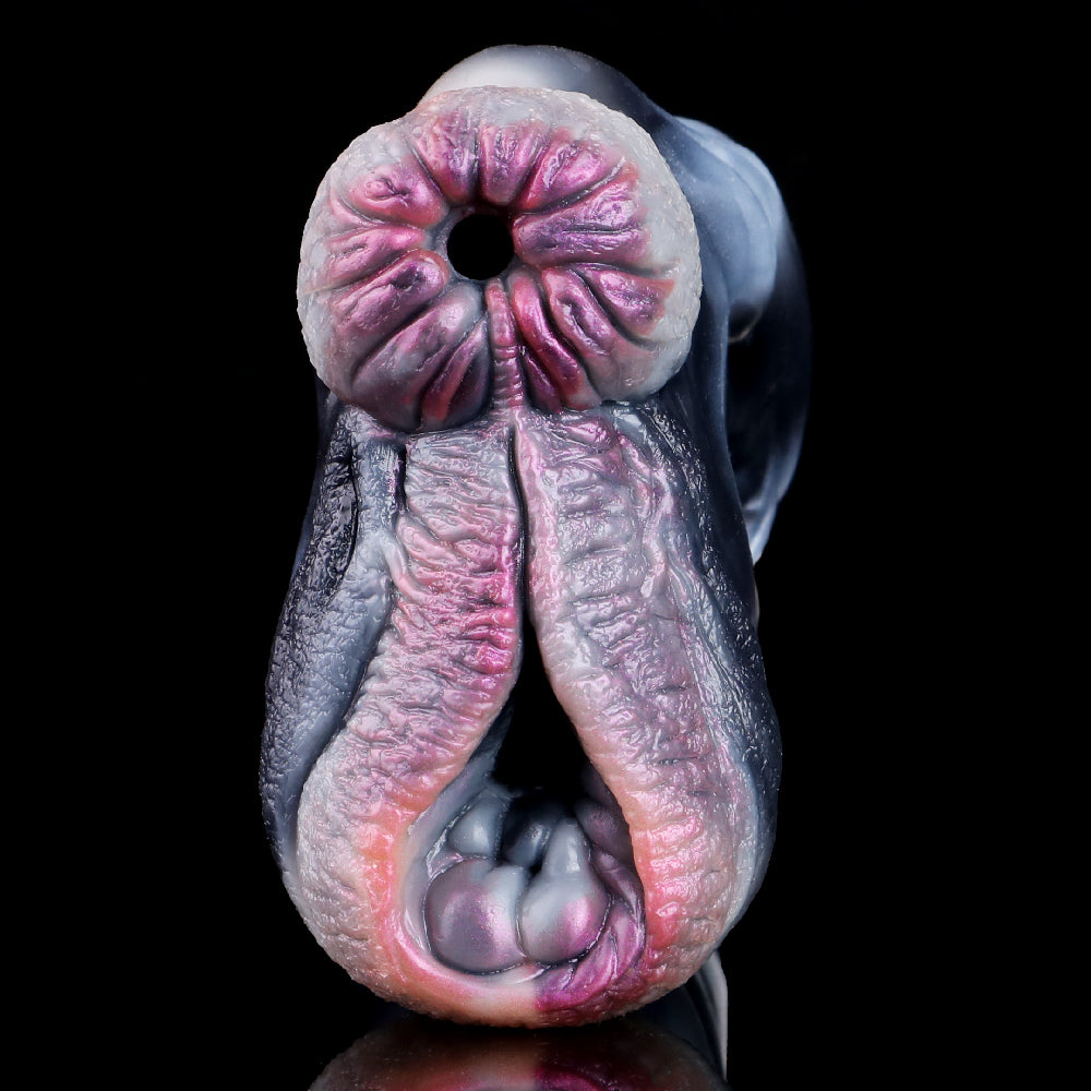 Beast World Zebra Pocket Pussy: juguete sexual realista de doble canal