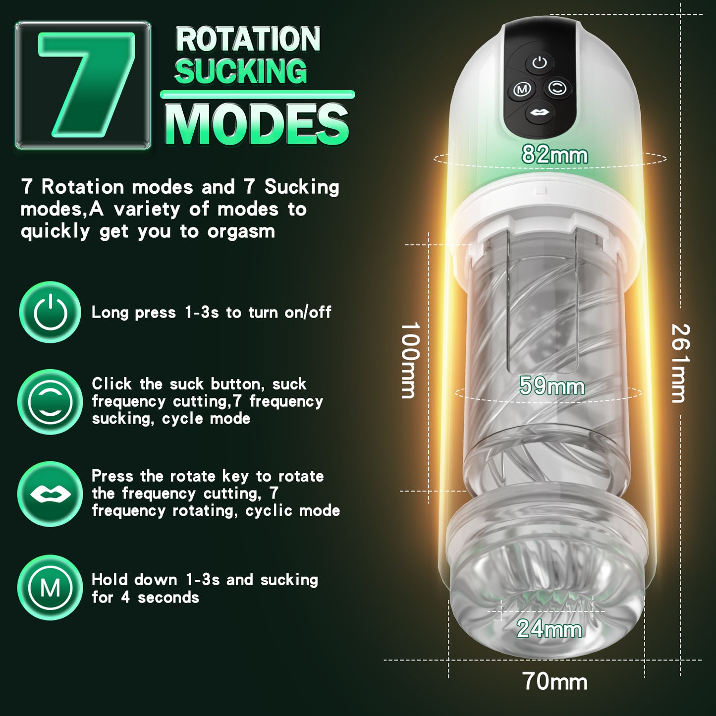 Sucking Dick Male Masturbator Cup – Perfect Combination of Functionality for Blowjobs