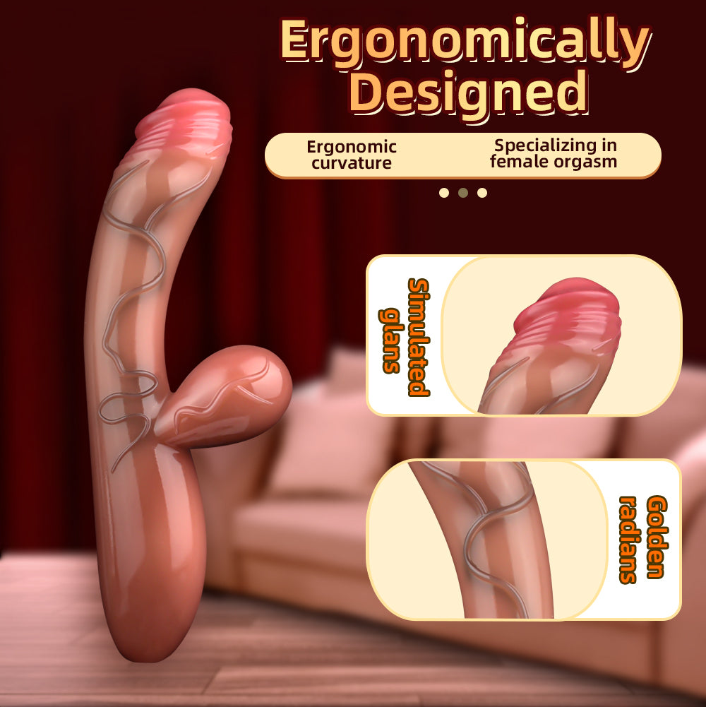 Silicone Clitoris Vibrator Dildos– Multiple Sensory Stimulation Female Sex Toys