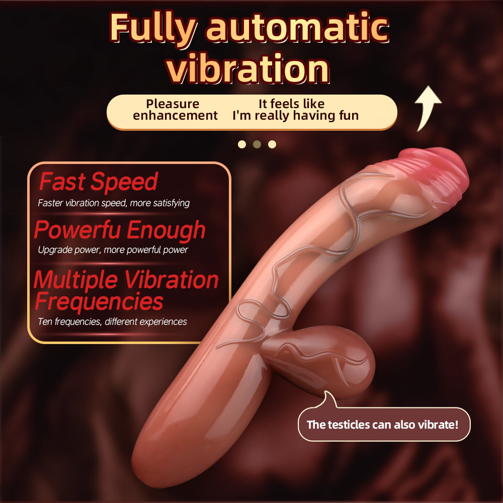 Silicone Clitoris Vibrator Dildos– Multiple Sensory Stimulation Female Sex Toys