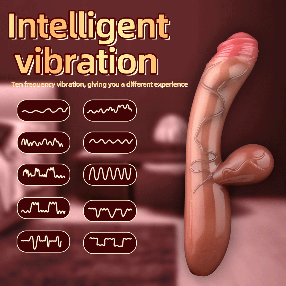 Silicone Clitoris Vibrator Dildos– Multiple Sensory Stimulation Female Sex Toys
