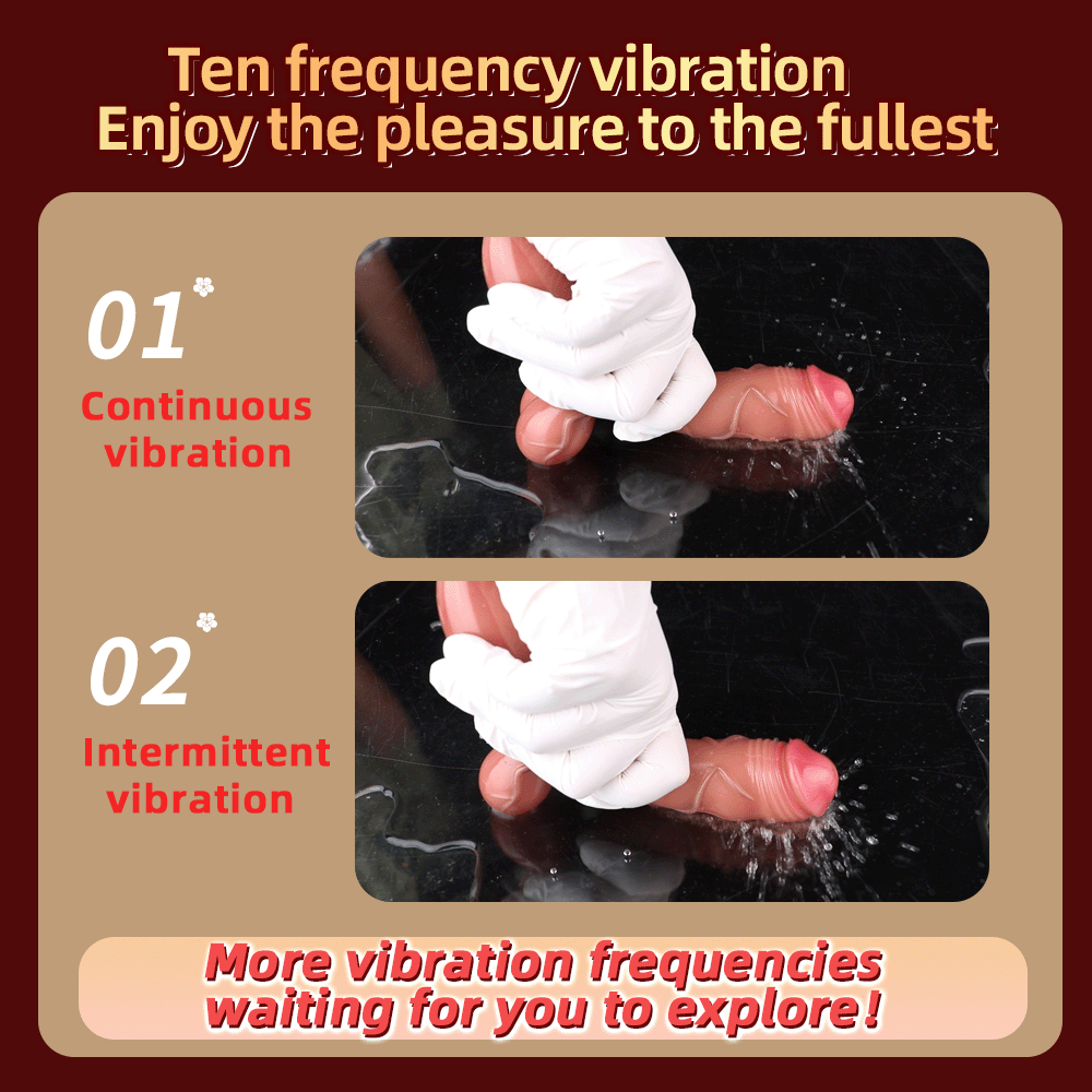 Silicone Clitoris Vibrator Dildos– Multiple Sensory Stimulation Female Sex Toys