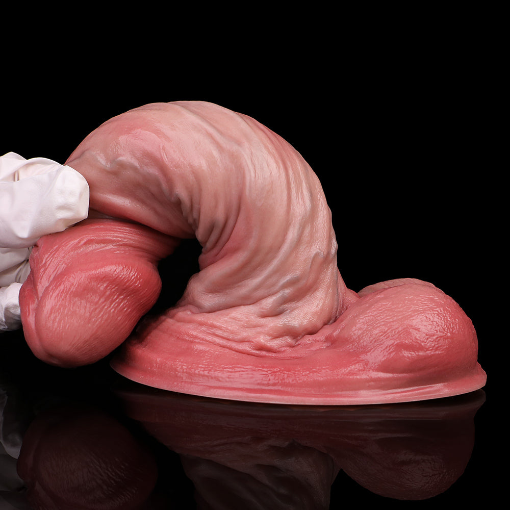 FleshToned Huge Anal Dildo -Enhanced Realistic Sex Toys for Women Deep Stimulation