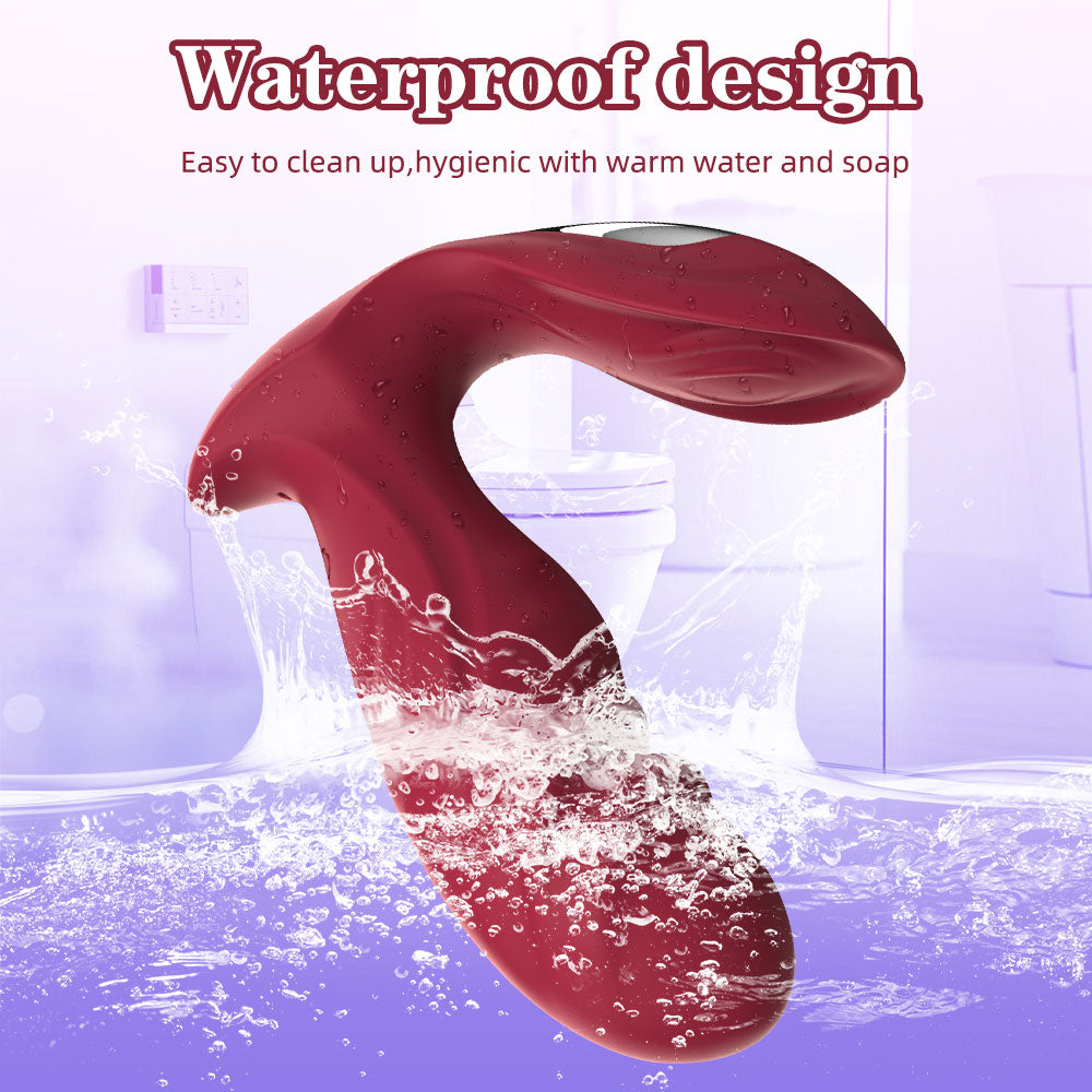 Strap on Insertable Triad Vibrator Anal Dildo – 3-in-1 Silicone Pleasure Enhancer for Women
