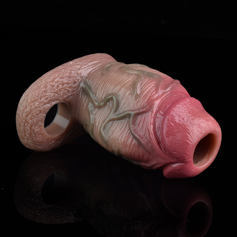 Exquisite Realistic Penis Sleeve – Enlargement & Ultimate Male Sex Toy Experience
