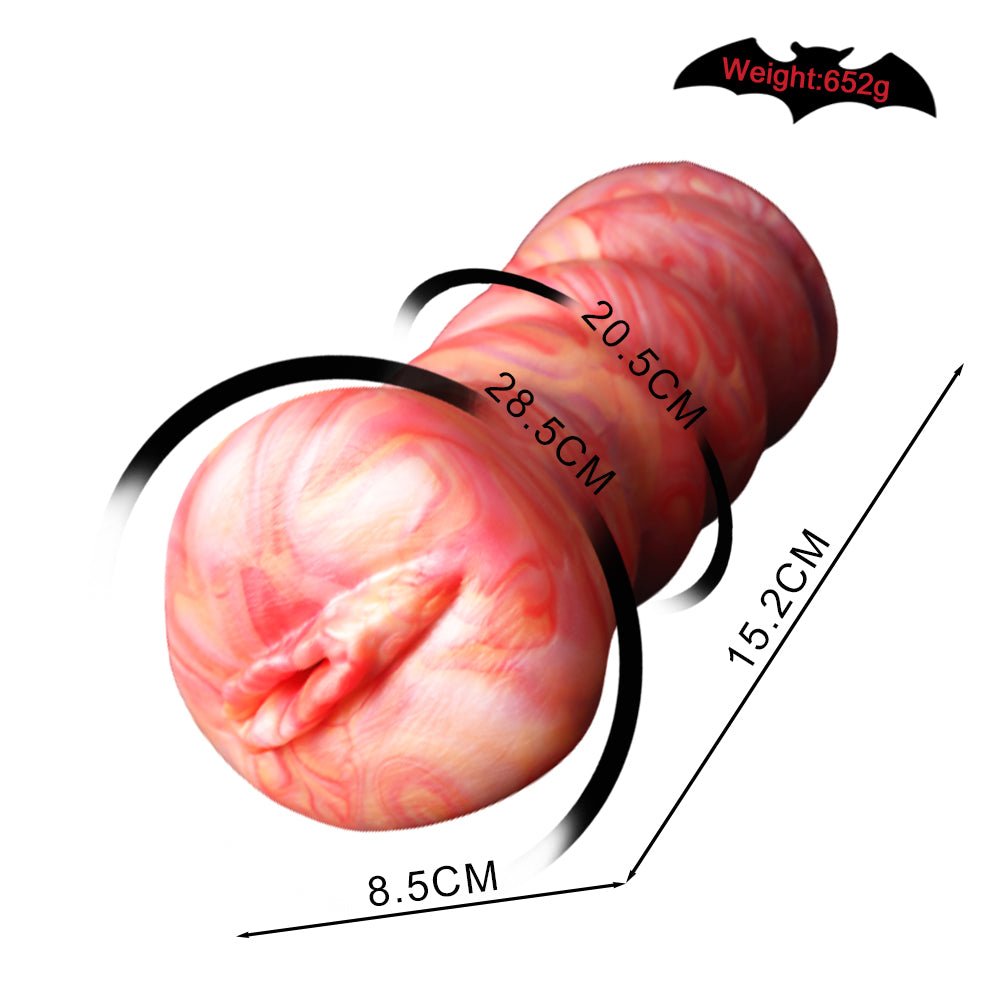 Spiral Silicone Penis Massage Pocket Pussy – Male Masturbation Toy Designed for Desire Fulfillment