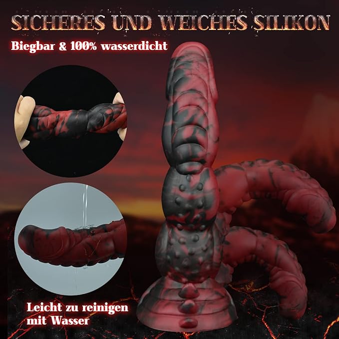 Fantasy Silicone Monster Anal Dildo – Female Sex Toy Designed for Diverse Stimulation Vaginal