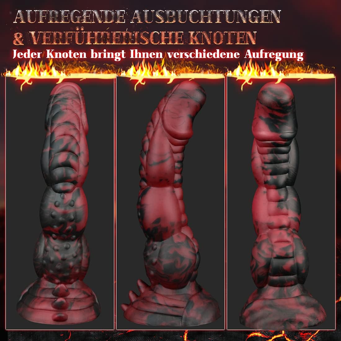 Fantasy Silicone Monster Anal Dildo – Female Sex Toy Designed for Diverse Stimulation Vaginal