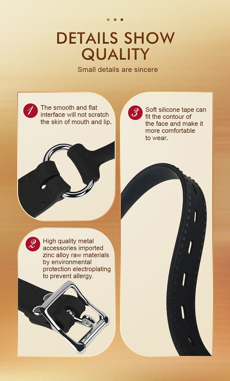 Ultimate Bondage Ball Gag – BDSM Important Accessories of Sex Toys for Women!