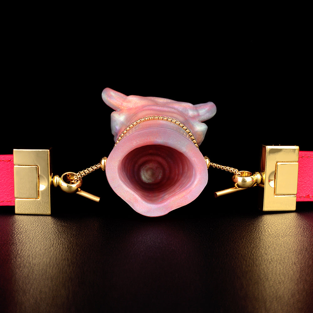 Bull-Head Mouth Gag – Rape Fantasy Tool & Sensory Battlefield of BDSM Submission