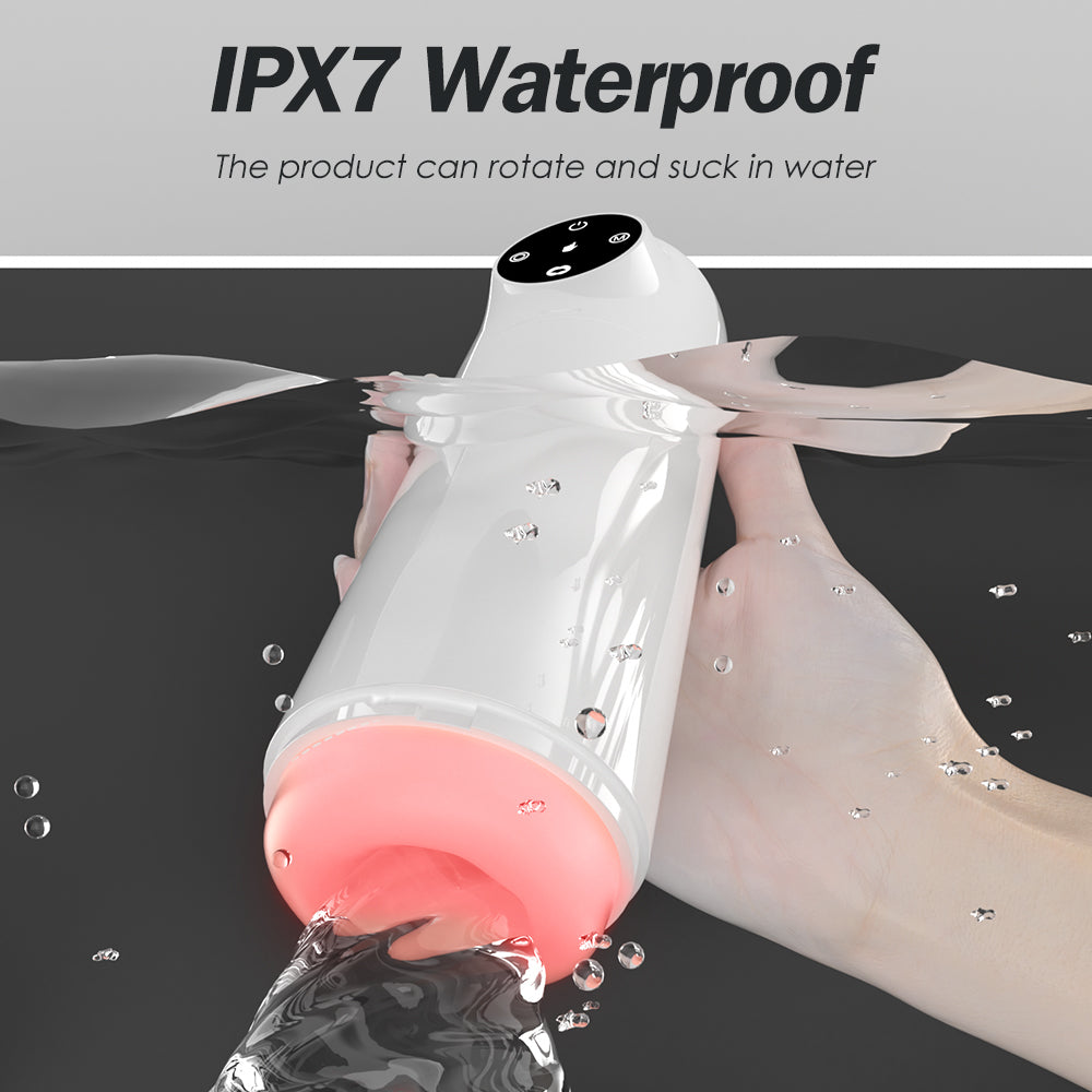 Smart Shower Stroker – 360° Rotation & Suction for an Immersive Pleasure Experience
