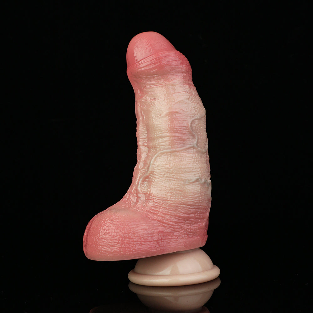 Strap-On Suction Cup Dildo Anal Plug – Silicone Sex Toys for Female Masturbation or Lesbian Couples