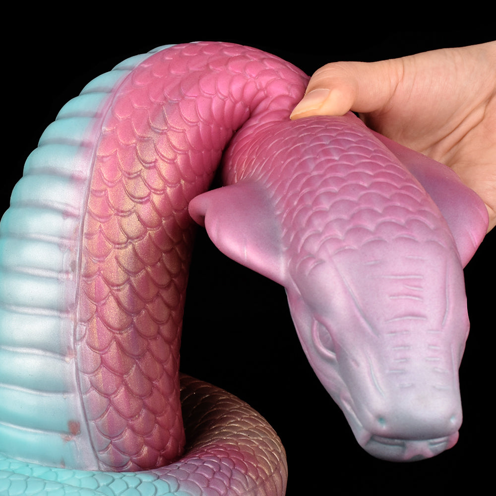 Consolador anal de fantasía con forma de dragón gigante: juguete sexual con ventosa de silicona de colores para mujeres