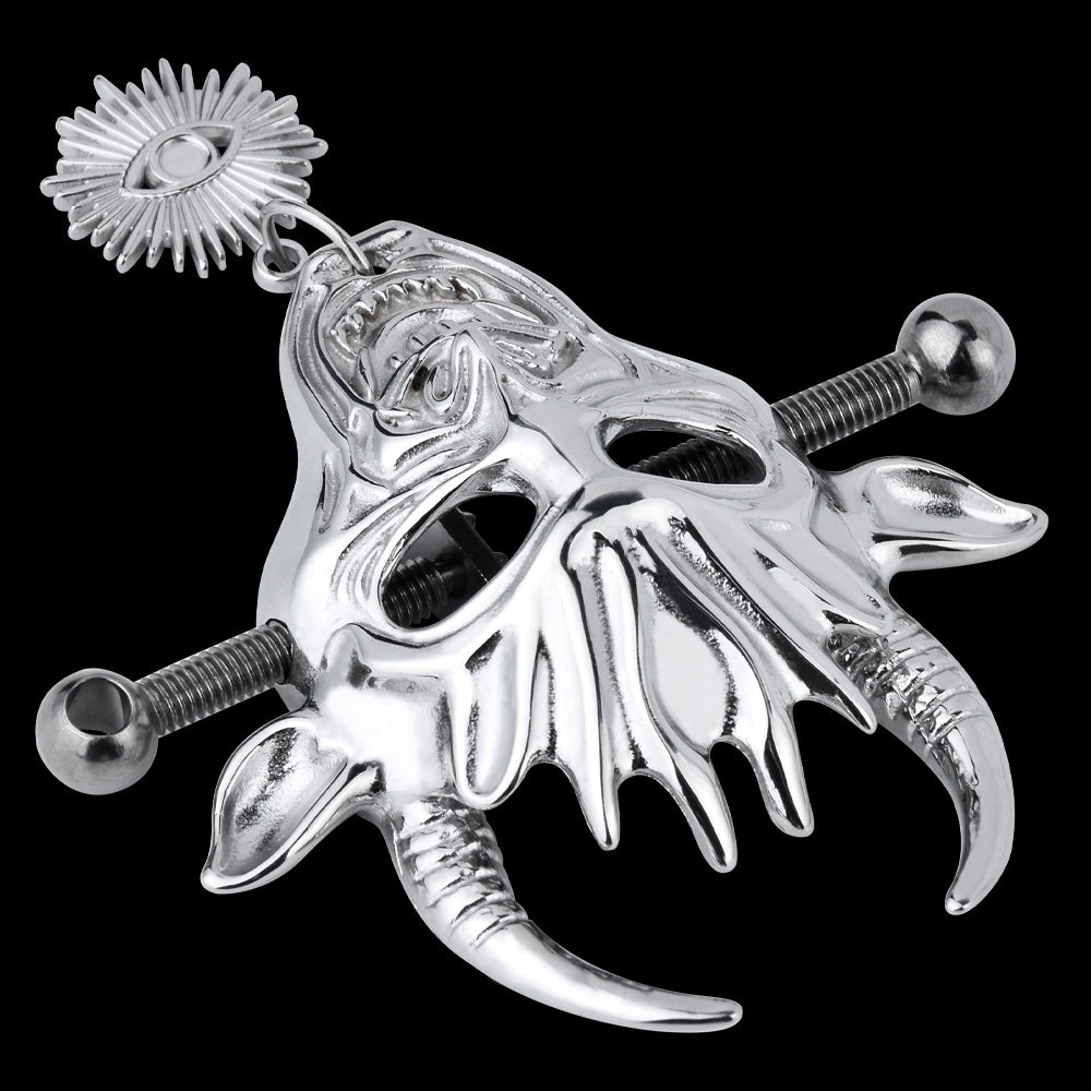 Bullhead Nipple Clamp Kinky Sex Toys -Add Different Styles to Couple BDSM Game