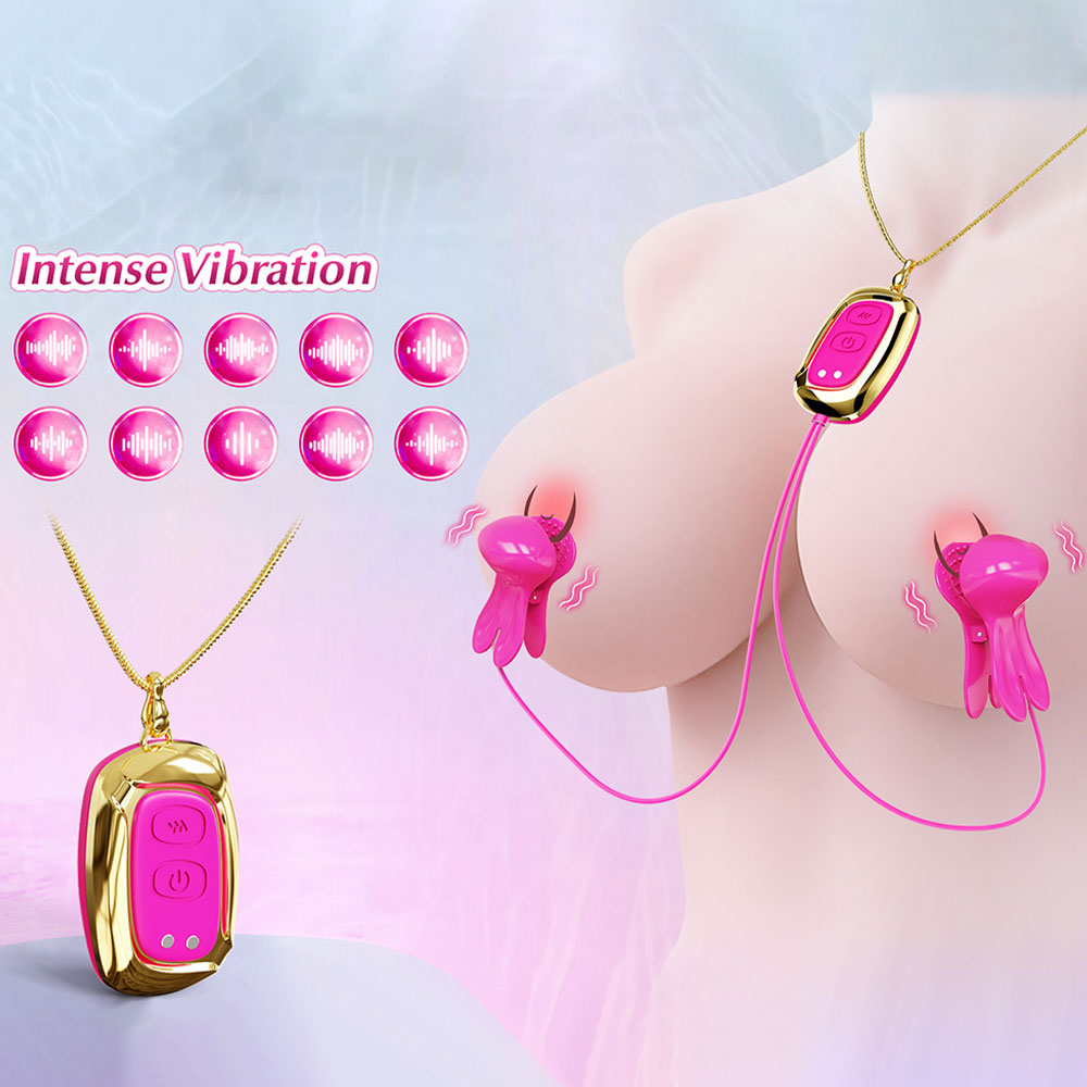 Pinzas vibratorias para pezones controladas por aplicación: una revolución sensual para el juego BDSM y la exploración del bondage
