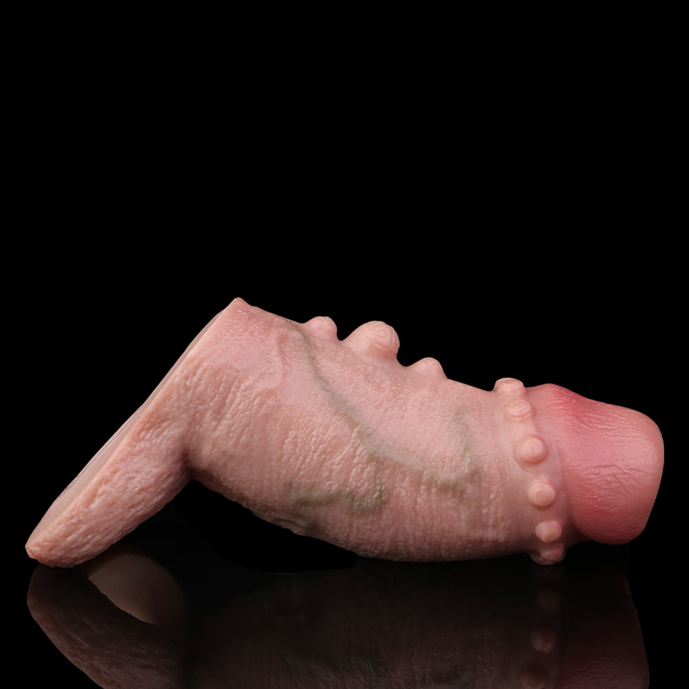 Realistic Contact Penis Sleeve - Fine Design, Durable Male Sex Toy