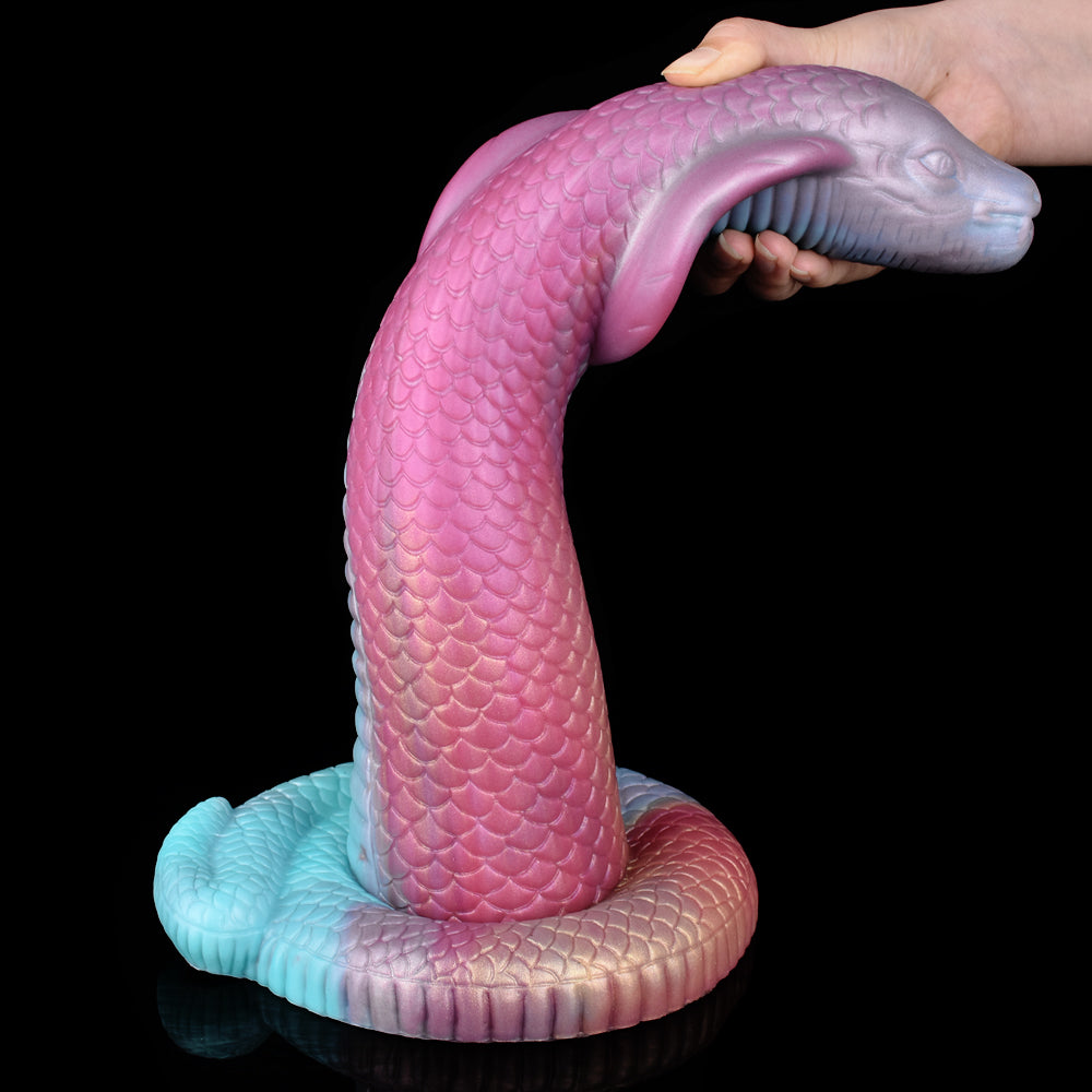 Consolador anal de fantasía con forma de dragón gigante: juguete sexual con ventosa de silicona de colores para mujeres