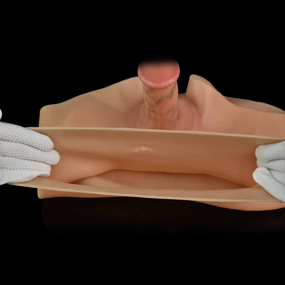 Pantalones de silicona con dildo para mujer: juguete sexual con arnés para lesbianas que despierta el deseo