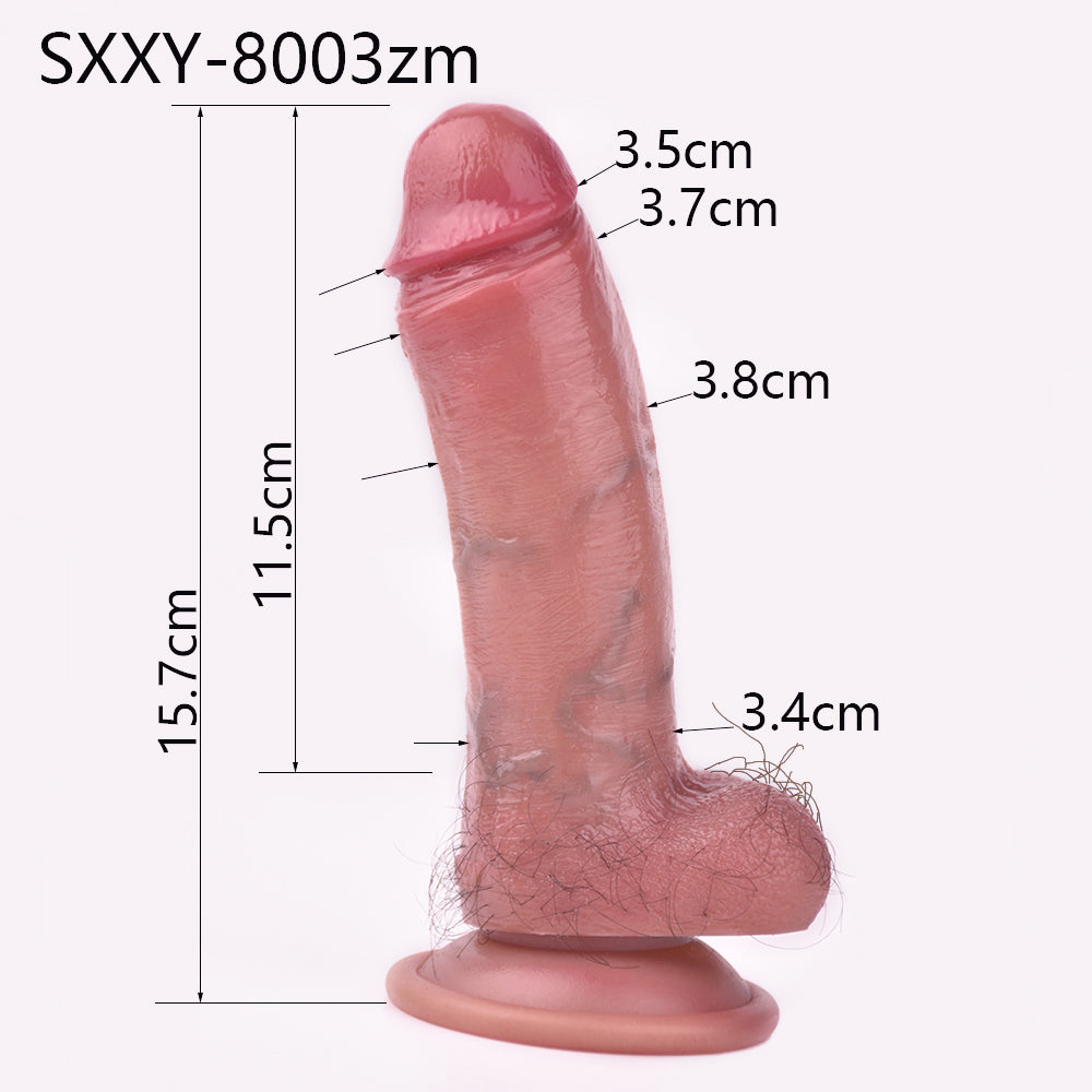 Sleek Curved Silicone Dildo – Precision Pleasure for G-Spot and P-Spot Stimulation