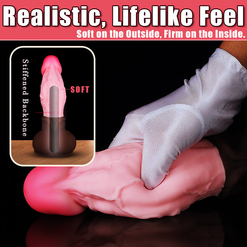 Realistic Huge Dildo Butt Plug – Fantasy Silicone Masturbation Female Sex Toys