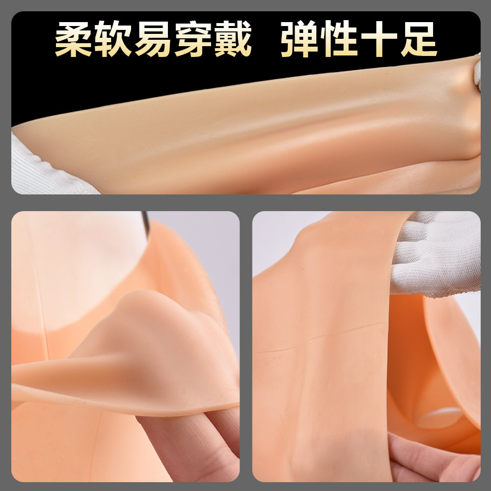 Huge Realistic Dildo Strap-on Panties - Fantasy Silicone Ass Life Size Lesbian Sex Toys