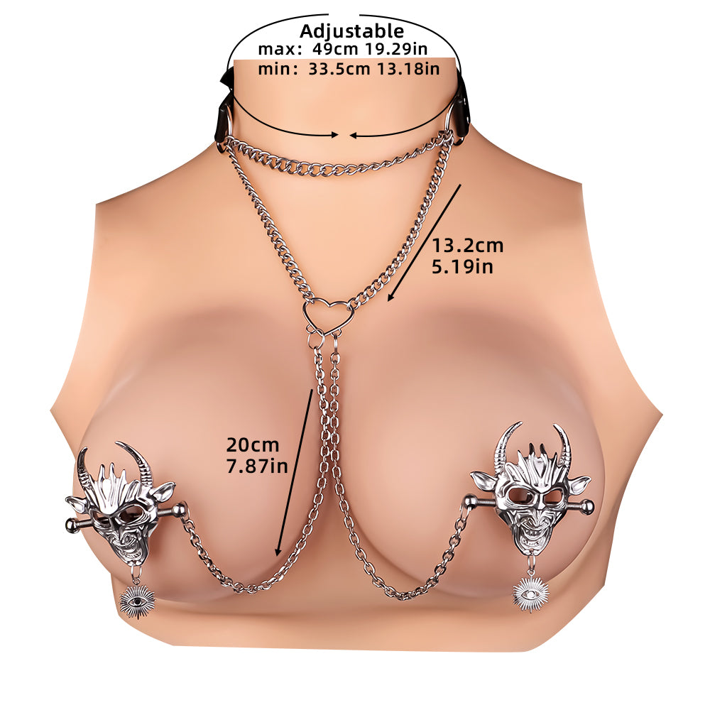 Bullhead Nipple Clamp Kinky Sex Toys -Add Different Styles to Couple BDSM Game