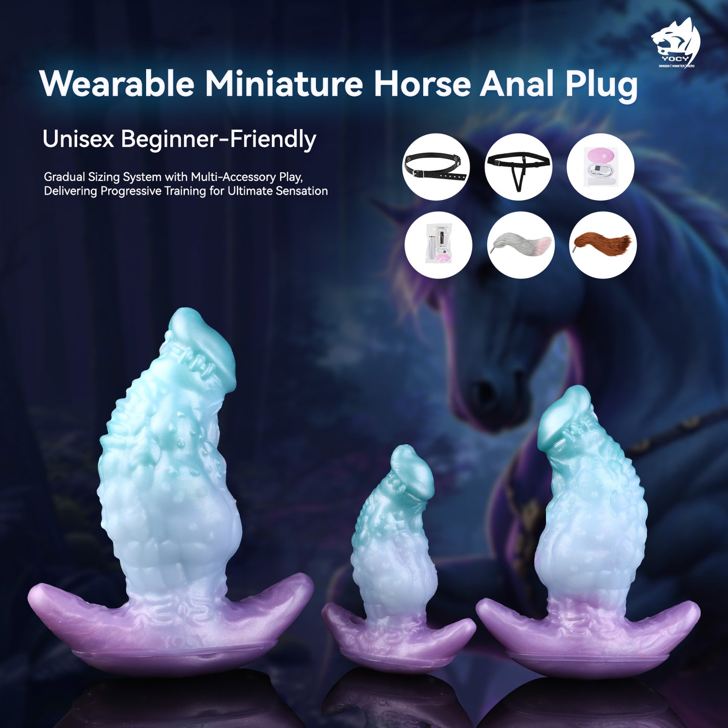 Monsterdildo Vibrating Bullet Butt Plug – Remote-Controlled Strap-on Harness Anal Sex Toys