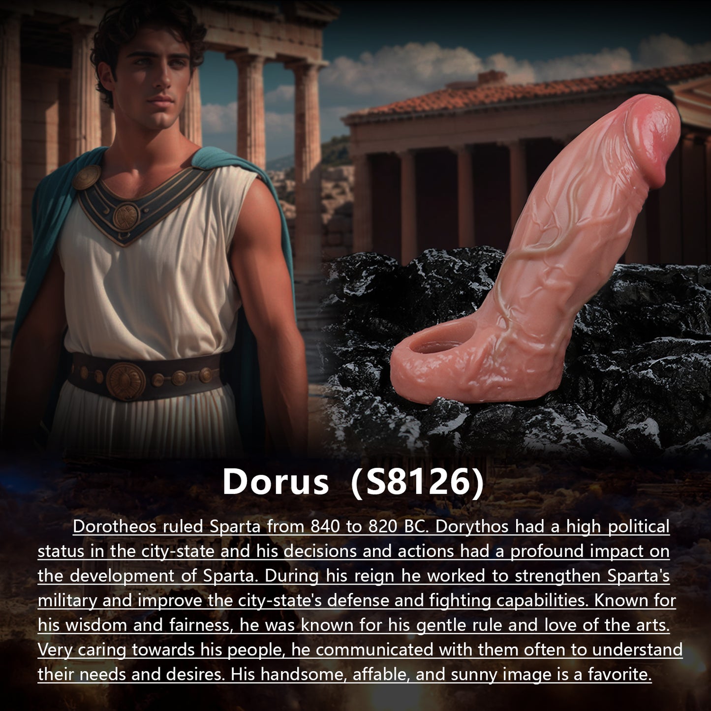 Realistic Strap-On Penis Sleeve — Confidence-Boosting Sexual Sex Toys for Men
