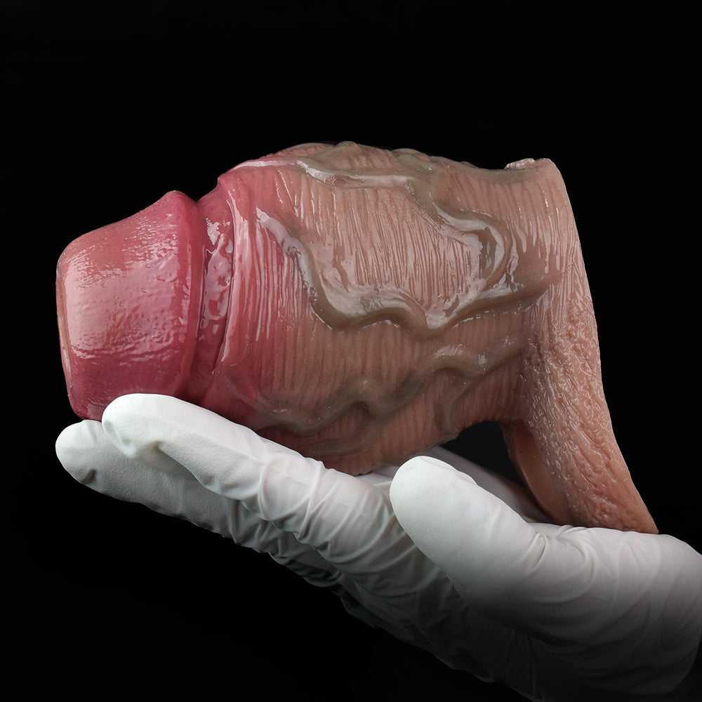 Exquisite Realistic Penis Sleeve – Enlargement & Ultimate Male Sex Toy Experience