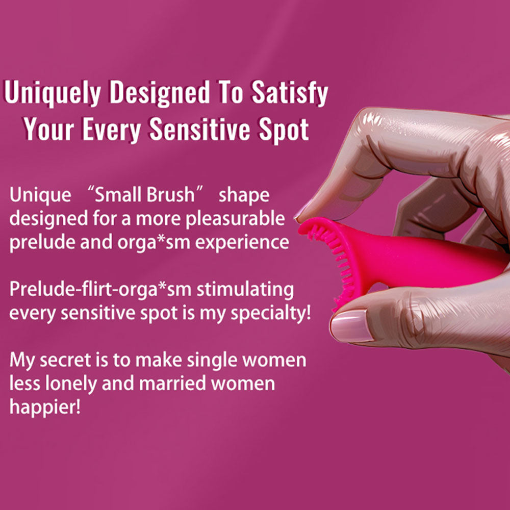Vibrating Brush Magic Wand — Couple Sex Toys for Teasing and Foreplay