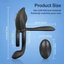 Vibrating Cock Ring for Male ED – Enhancing Performance and Prolonging Pleasure