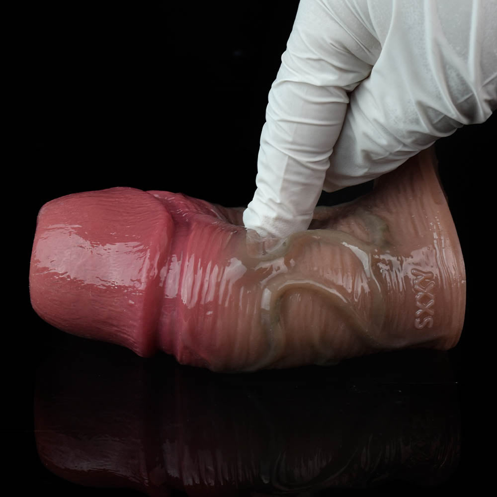 Funda para pene realista de textura fina: recrea el juguete sexual masculino definitivo