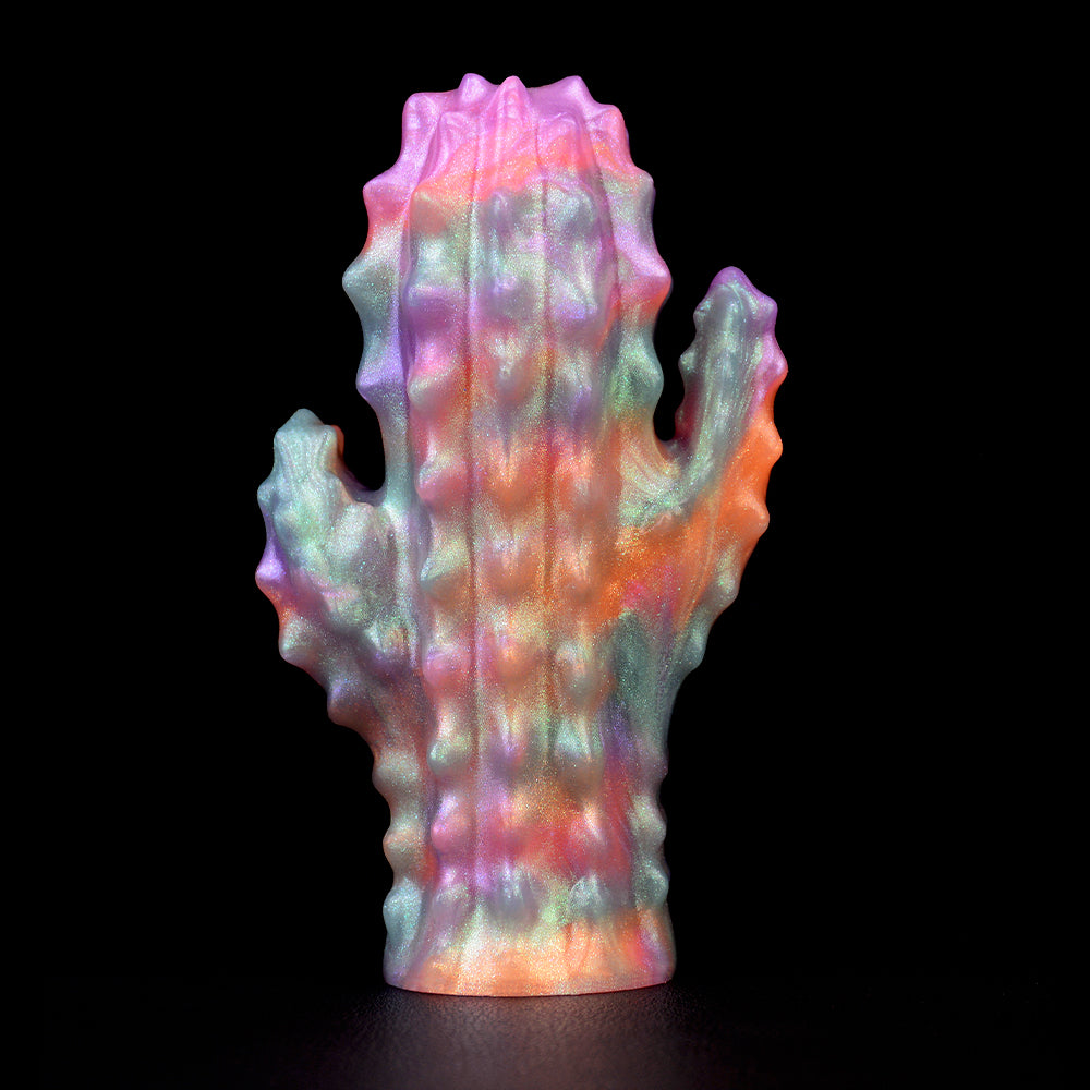 Cactus-Inspired Horizontal Strap-On Ballgag Oral Plug – Silicone BDSM Toy for Bondage and Fantasy Play