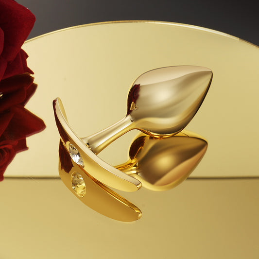 Tapón anal de diamante: ataduras metálicas para orgasmos arruinados, juguetes sexuales femeninos