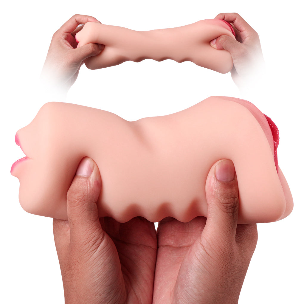 Keiko Kitagawa Realistic Pocket Pussy – Dual-Head Design to Satisfy Male Masturbation Needs