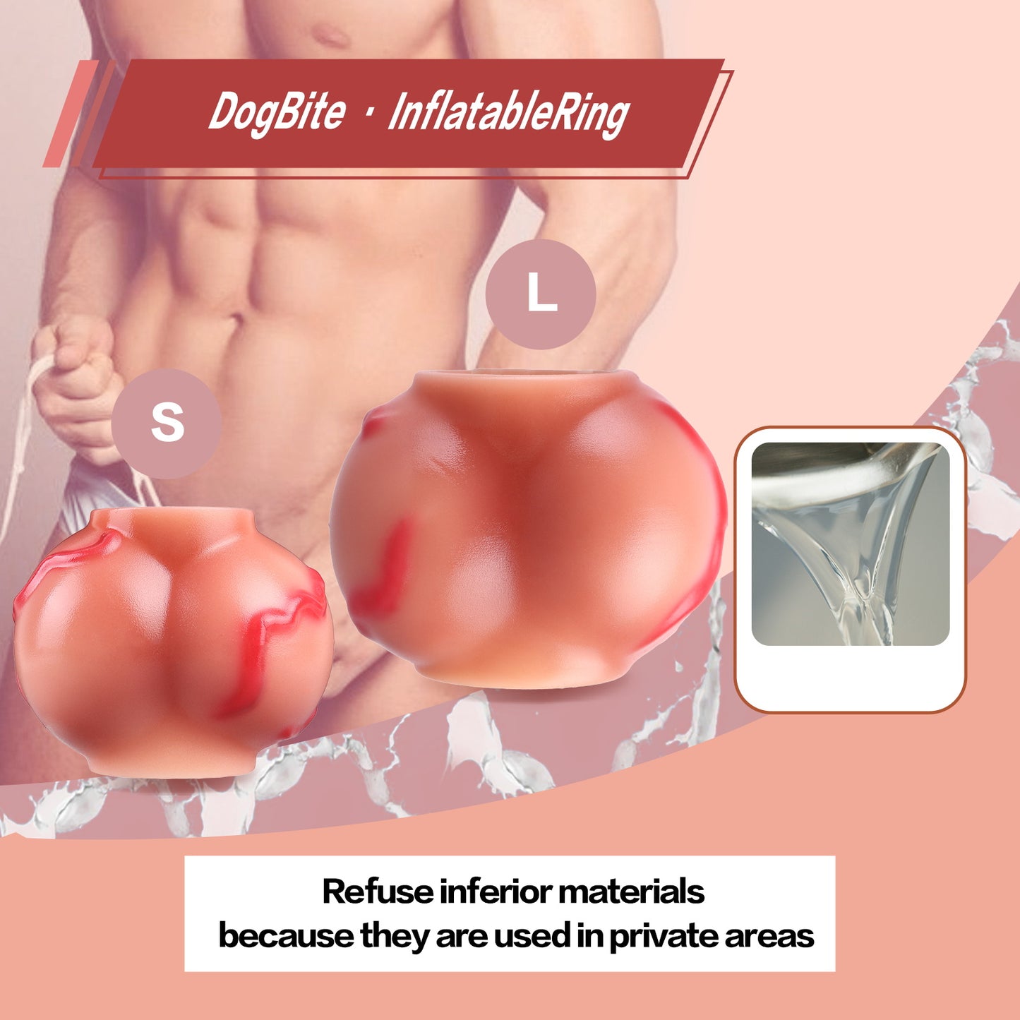 Fantasy Silicone Dog Penis Sleeve-Master Length & Girth with This Ultimate Male Enhancement Tool