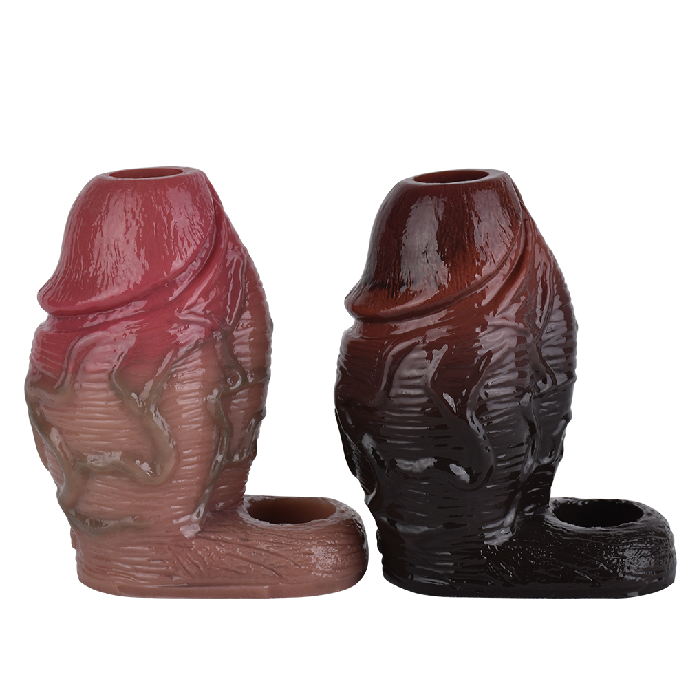 Funda para pene realista de textura fina: recrea el juguete sexual masculino definitivo