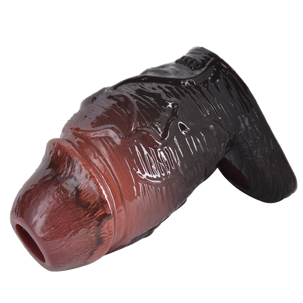 Funda para pene realista de textura fina: recrea el juguete sexual masculino definitivo