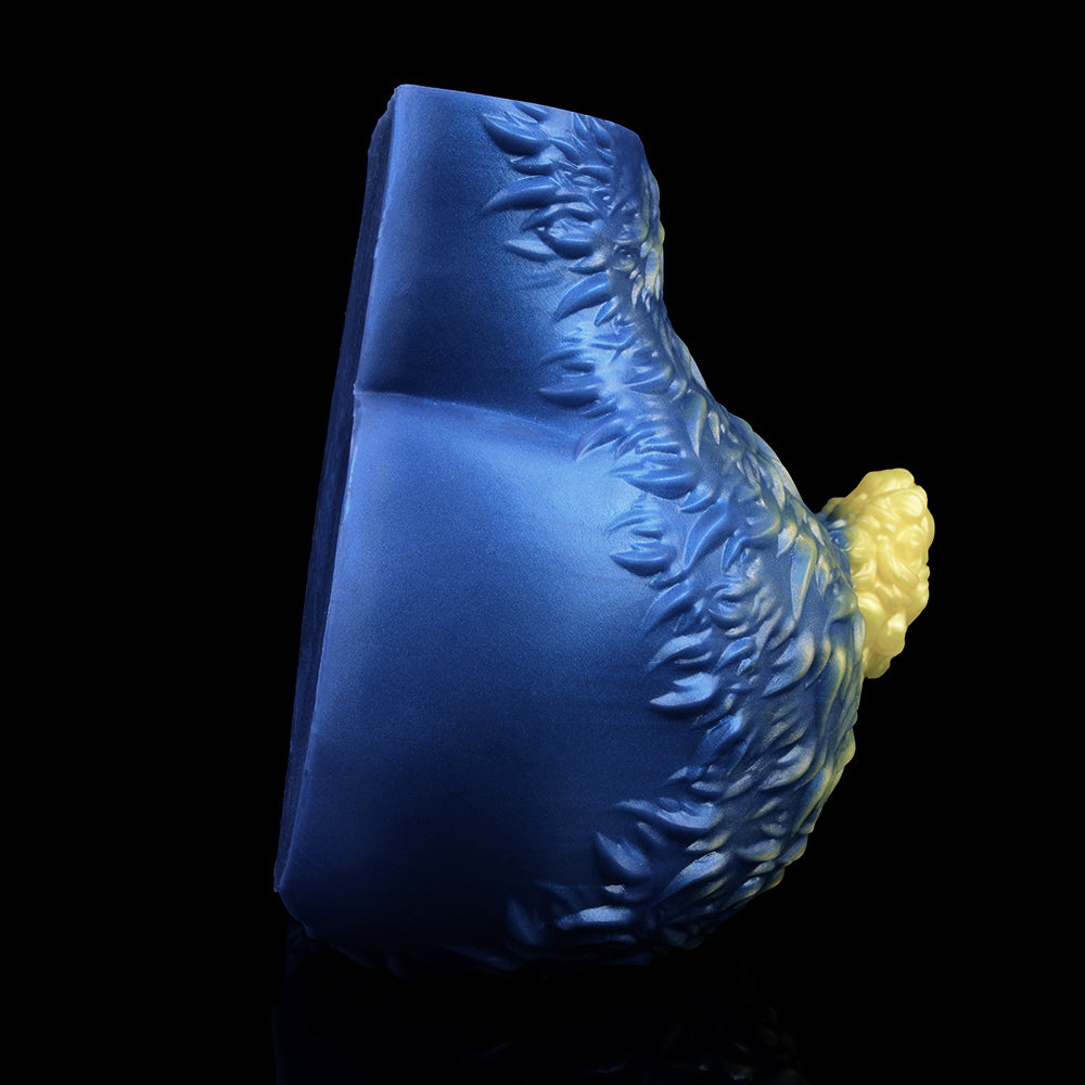 Sheep Butt Silicone Fantasy Pocket Pussy – Deep Blue Phantom Realistic Penis Massage Stroker Design